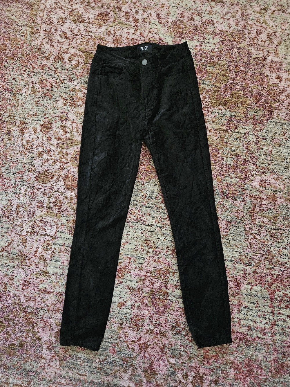 PAIGE Velvet Hoxton Ankle Skinny Jeans